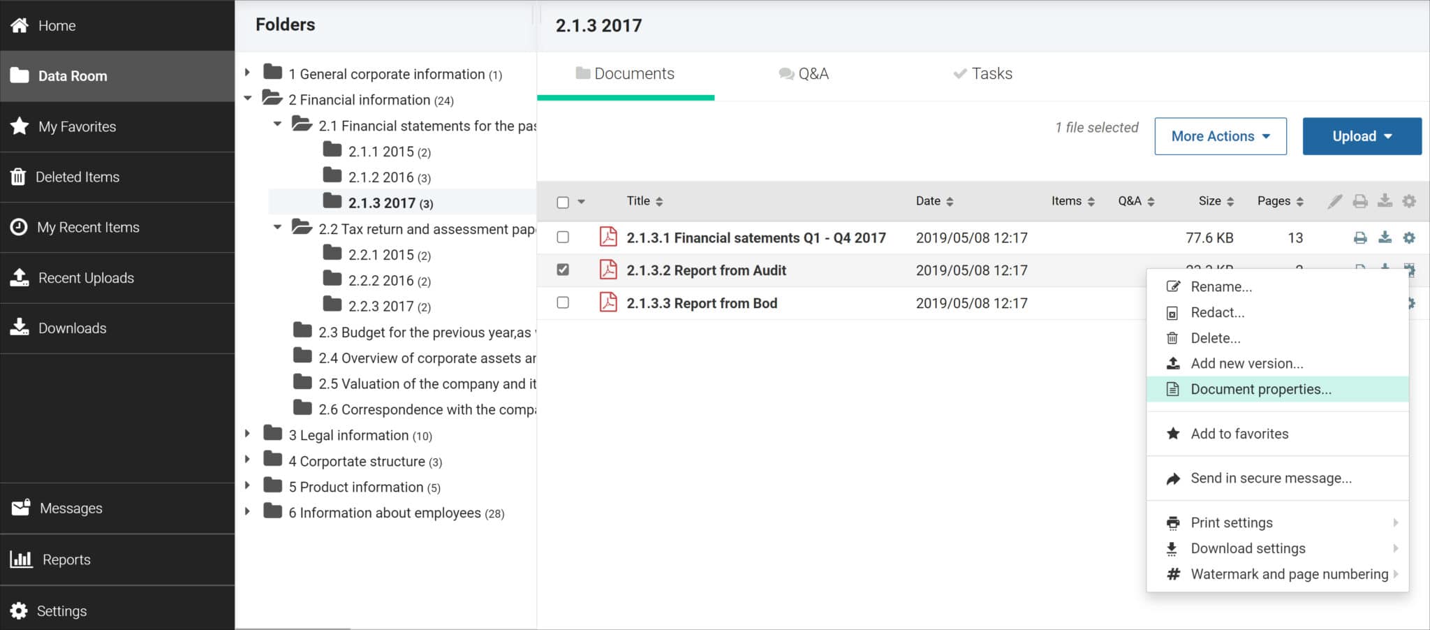 admincontrol VDR interface