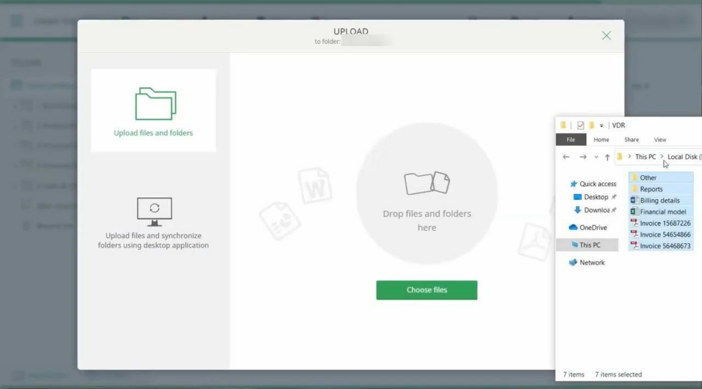 Creating VDR folders