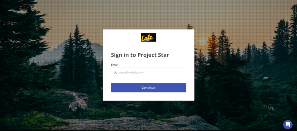 branded login VDR